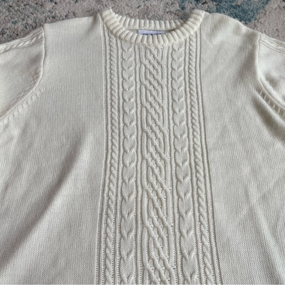 Beautiful vintage Blair off-white knitted sweater - Picture 6 of 12